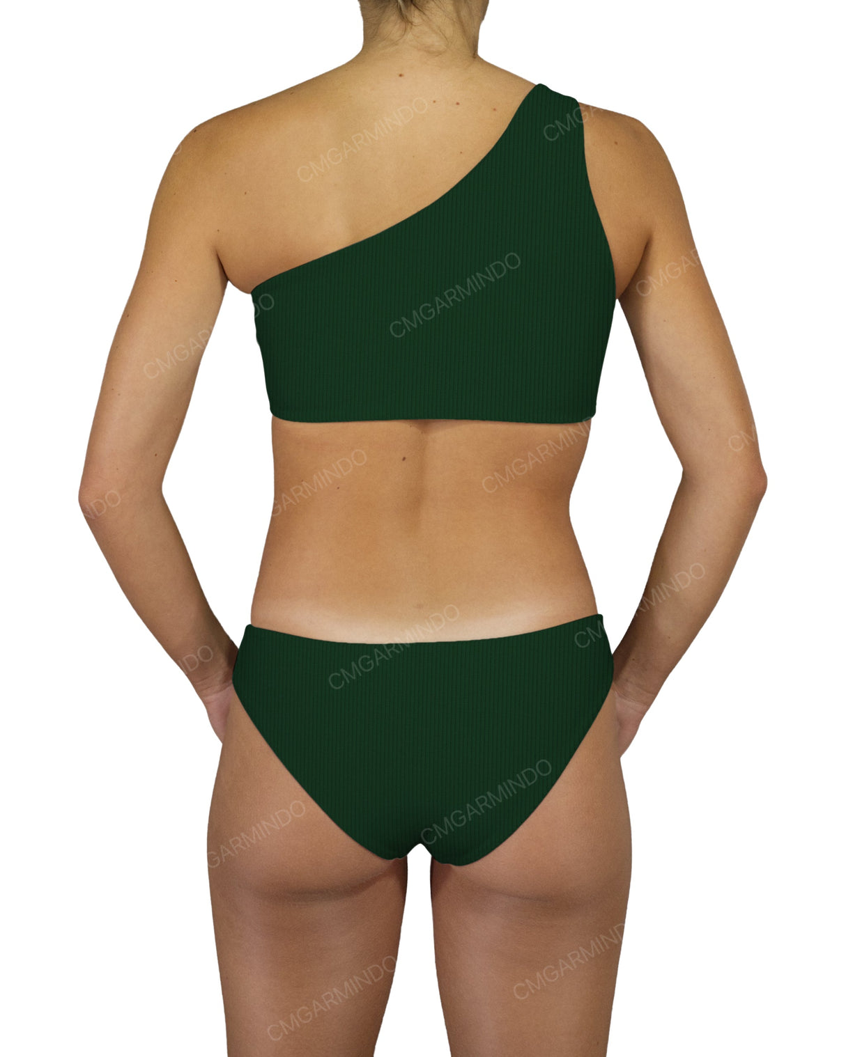 One Shoulder Tankini Top