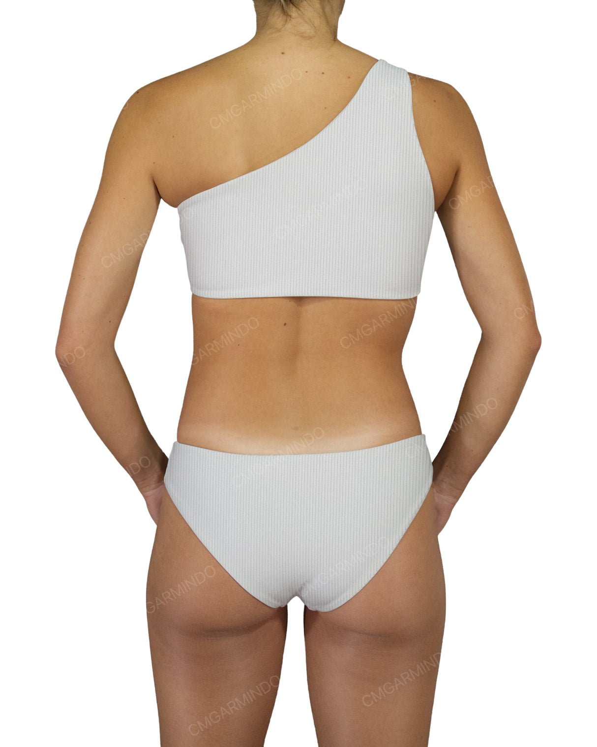 One Shoulder Tankini Top