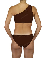 One Shoulder Tankini Top