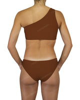 One Shoulder Tankini Top