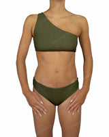 One Shoulder Tankini Top