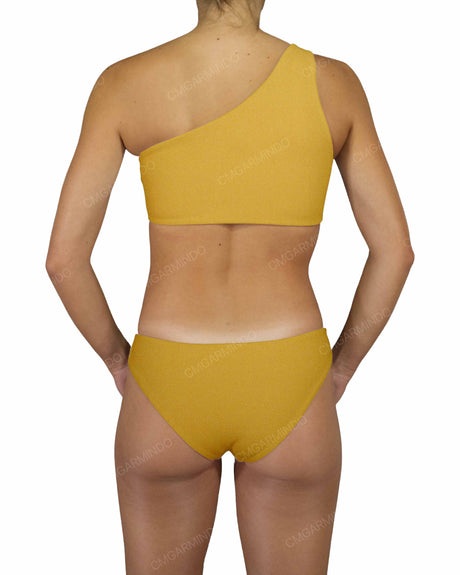 One Shoulder Tankini Top