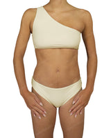 One Shoulder Tankini Top