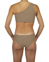 One Shoulder Tankini Top
