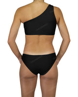 One Shoulder Tankini Top