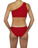 One Shoulder Tankini Top