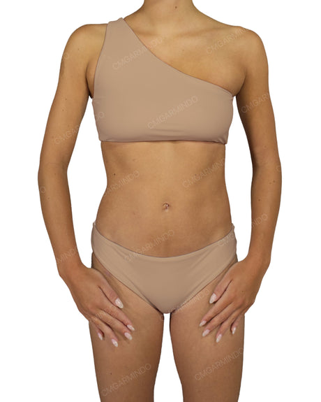One Shoulder Tankini Top