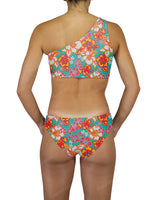One Shoulder Tankini Top
