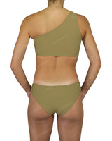 One Shoulder Tankini Top