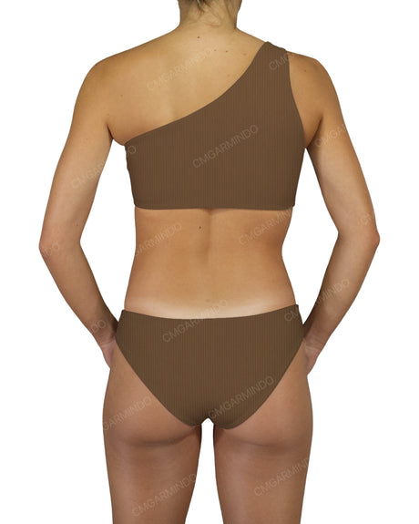 One Shoulder Tankini Top