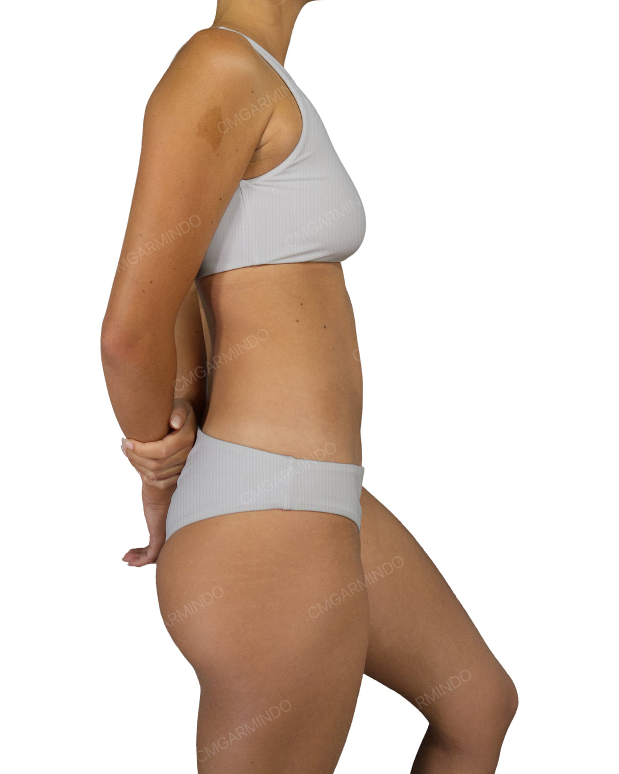 One Shoulder Tankini Top