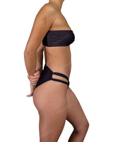 One Shoulder Thin Twist Bandeau Top