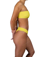 One Shoulder Wide Twist Bandeau Top