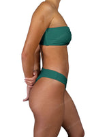 One Shoulder Wide Twist Bandeau Top