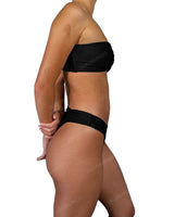 One Shoulder Wide Twist Bandeau Top