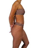 One Shoulder Wide Twist Bandeau Top
