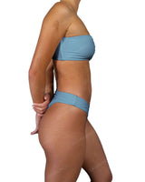 One Shoulder Wide Twist Bandeau Top