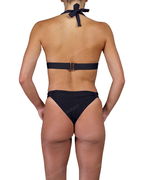 Full Triangle Halter Tie Top