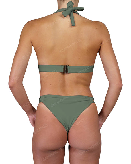 Full Triangle Halter Tie Top