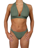 Full Triangle Halter Tie Top