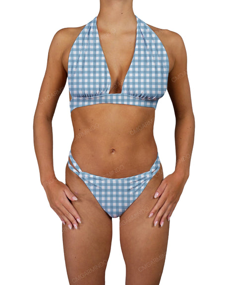 Full Triangle Halter Tie Top