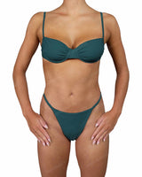 Ruched Underwire Top