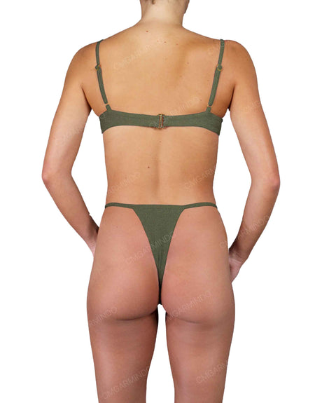 Ruched Underwire Top