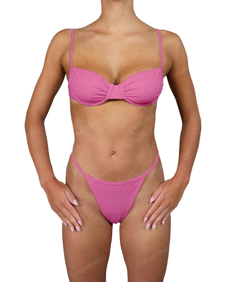 Ruched Underwire Top
