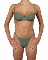 Ruched Underwire Top