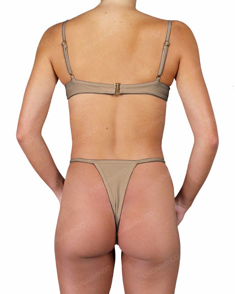 Ruched Underwire Top