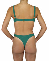 Multi Panel Wide Strap Underwire Top