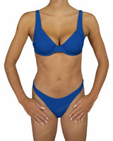 Multi Panel Wide Strap Underwire Top