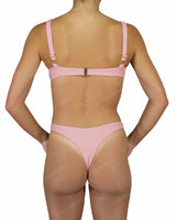 Multi Panel Wide Strap Underwire Top