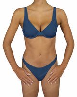 Multi Panel Wide Strap Underwire Top
