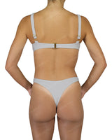 Multi Panel Wide Strap Underwire Top