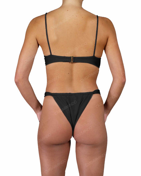 Front Tie Adjustable Strap Top