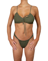 Front Tie Adjustable Strap Top