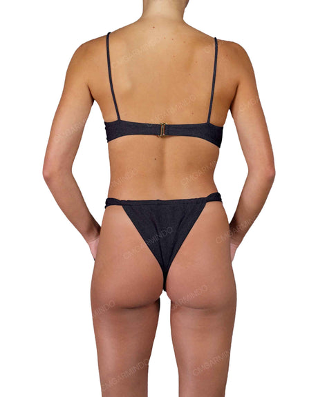 Front Tie Adjustable Strap Top