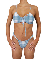 Front Tie Adjustable Strap Top