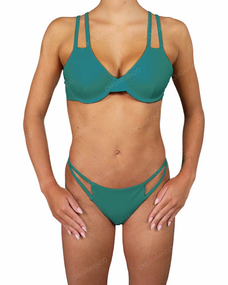 Double Strap Underwire Top