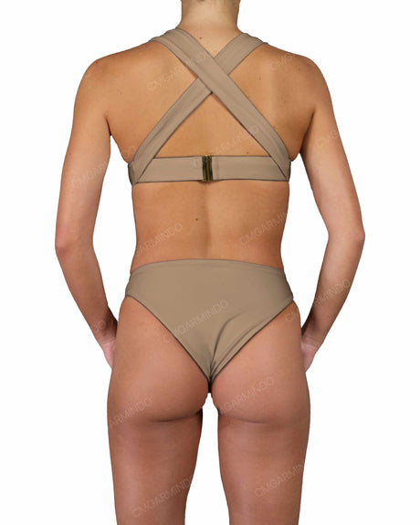 Adjusable Slide Cross Back Top