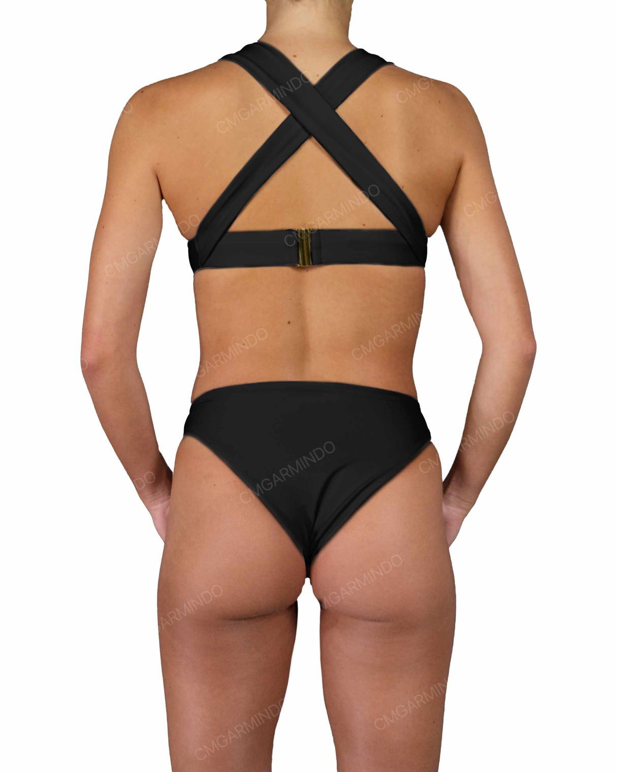 Adjusable Slide Cross Back Top