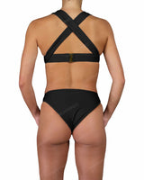 Adjusable Slide Cross Back Top