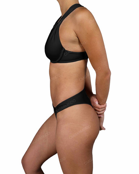 Adjusable Slide Cross Back Top