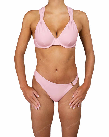 Adjusable Slide Cross Back Top