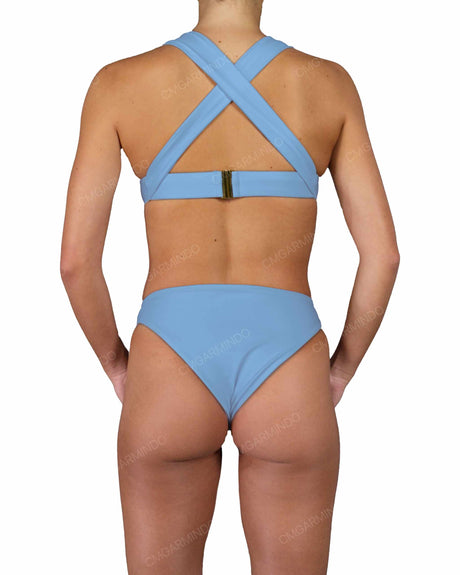 Adjusable Slide Cross Back Top