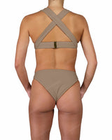Adjusable Slide Cross Back Top