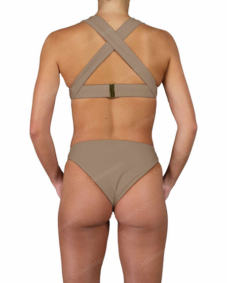 Adjusable Slide Cross Back Top