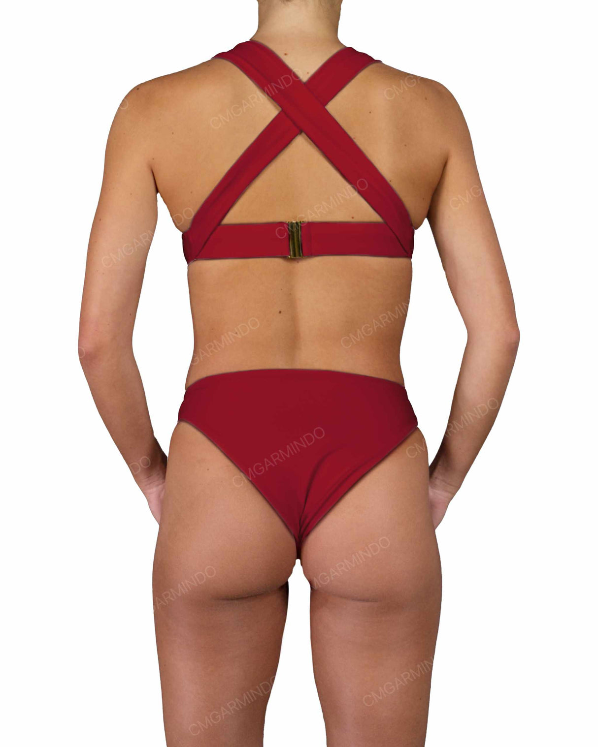 Adjusable Slide Cross Back Top