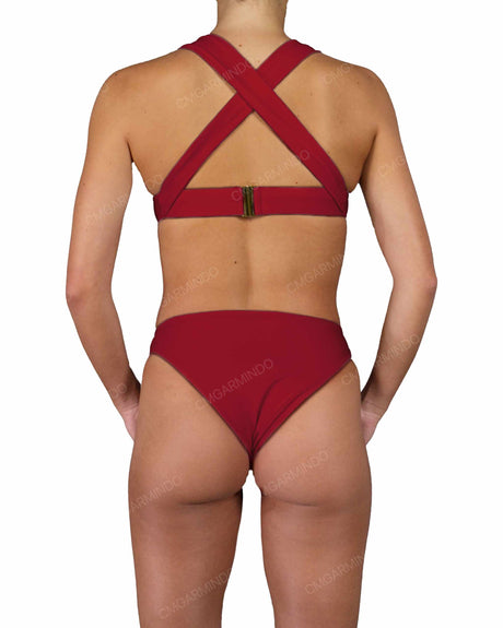 Adjusable Slide Cross Back Top